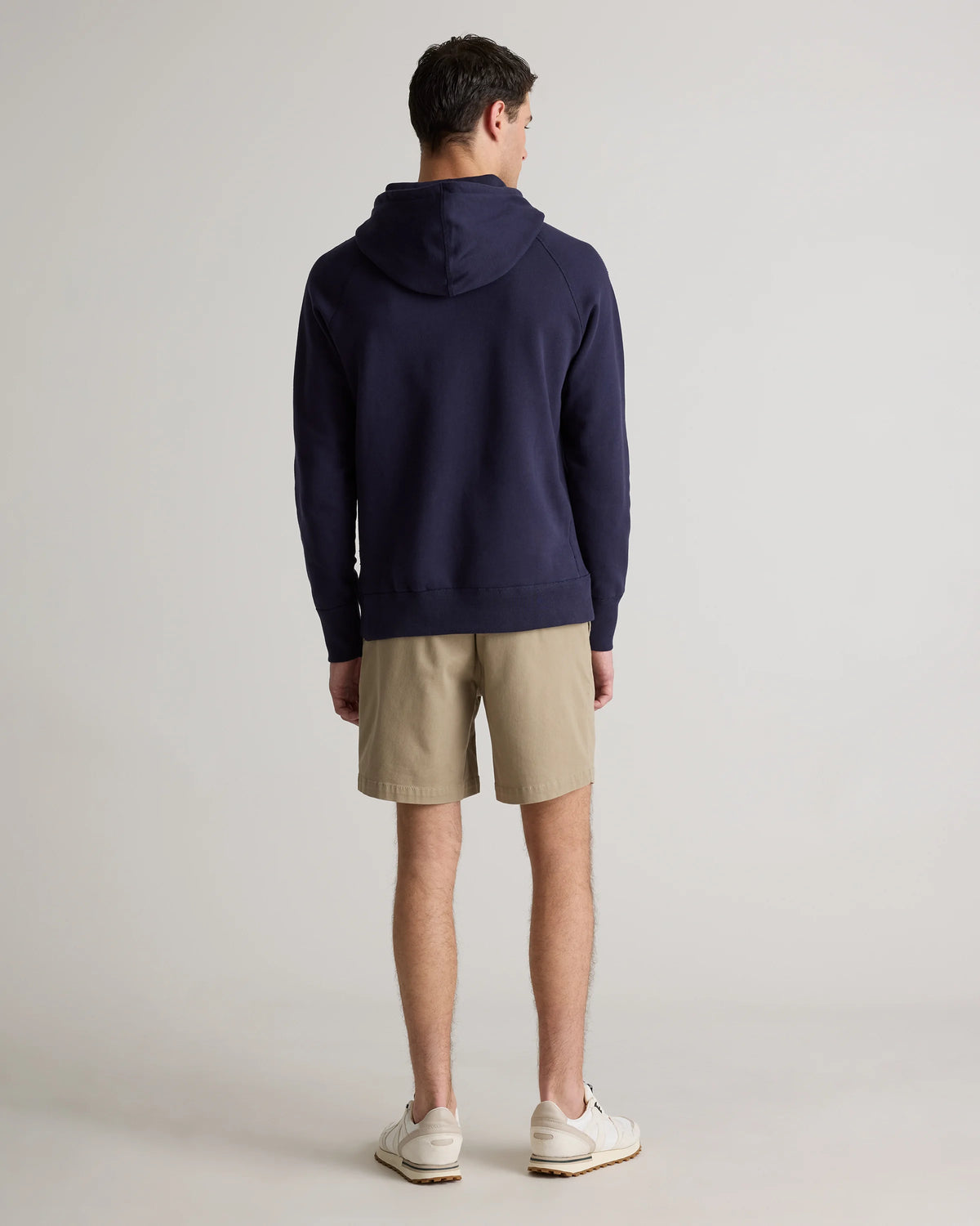 Organic Midweight French Terry Pullover Hoodie - S / Light Heather Grey