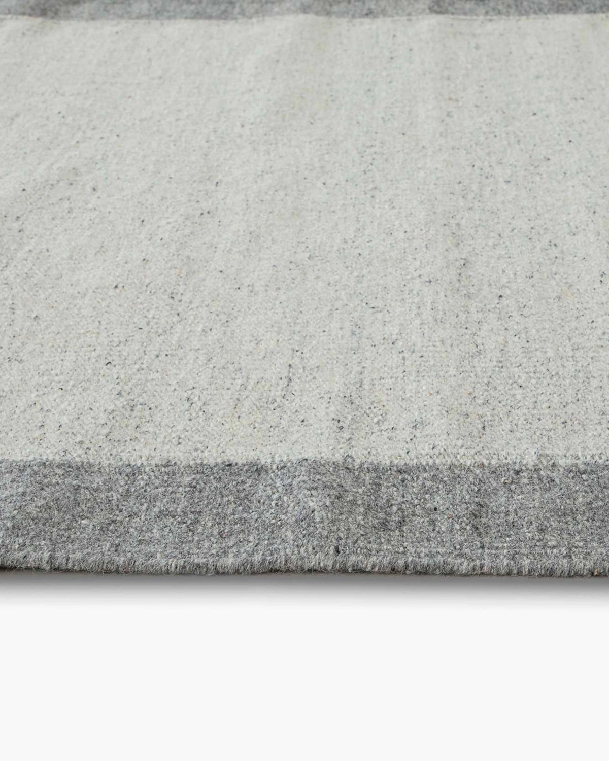 Sahara Flatweave Wool Rug - 2' x 3' / Charcoal