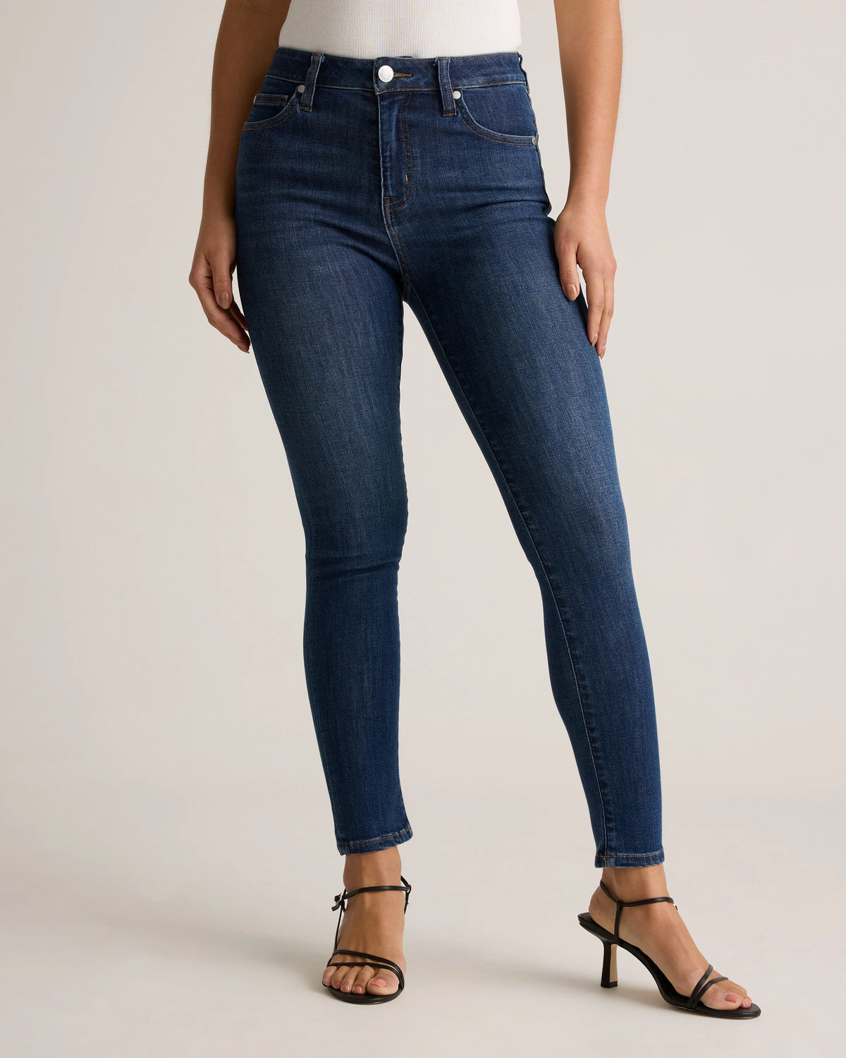 Bella Stretch Skinny Jeans - 24 / Seaside Blue
