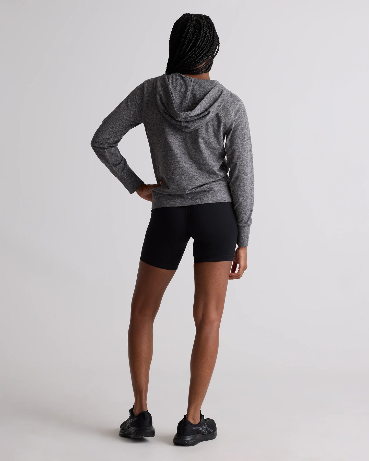 Flowknit Full-Zip Hoodie - XS / Heather Deep Navy
