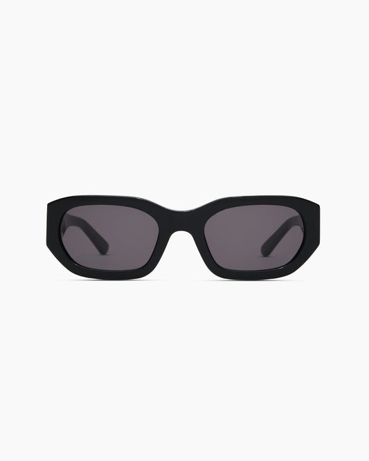 Brisbane Polarized Acetate Sunglasses - Standard / Black with Grey lens