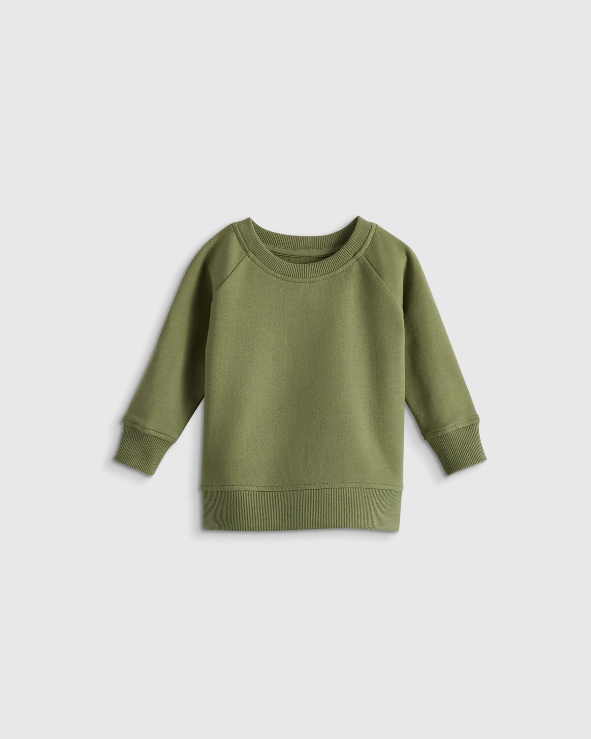 Organic Cotton French Terry Crew Neck Sweatshirt - 3-6M / Blue Stars
