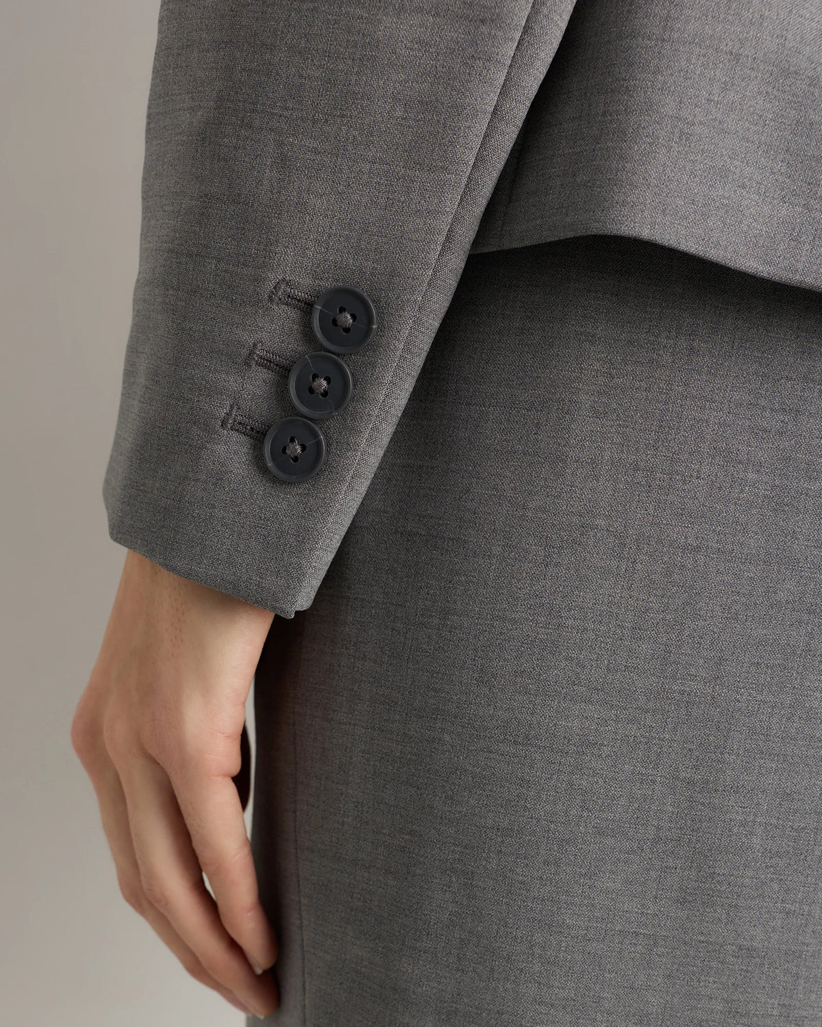Italian Wool Tailored Blazer - XS / Navy