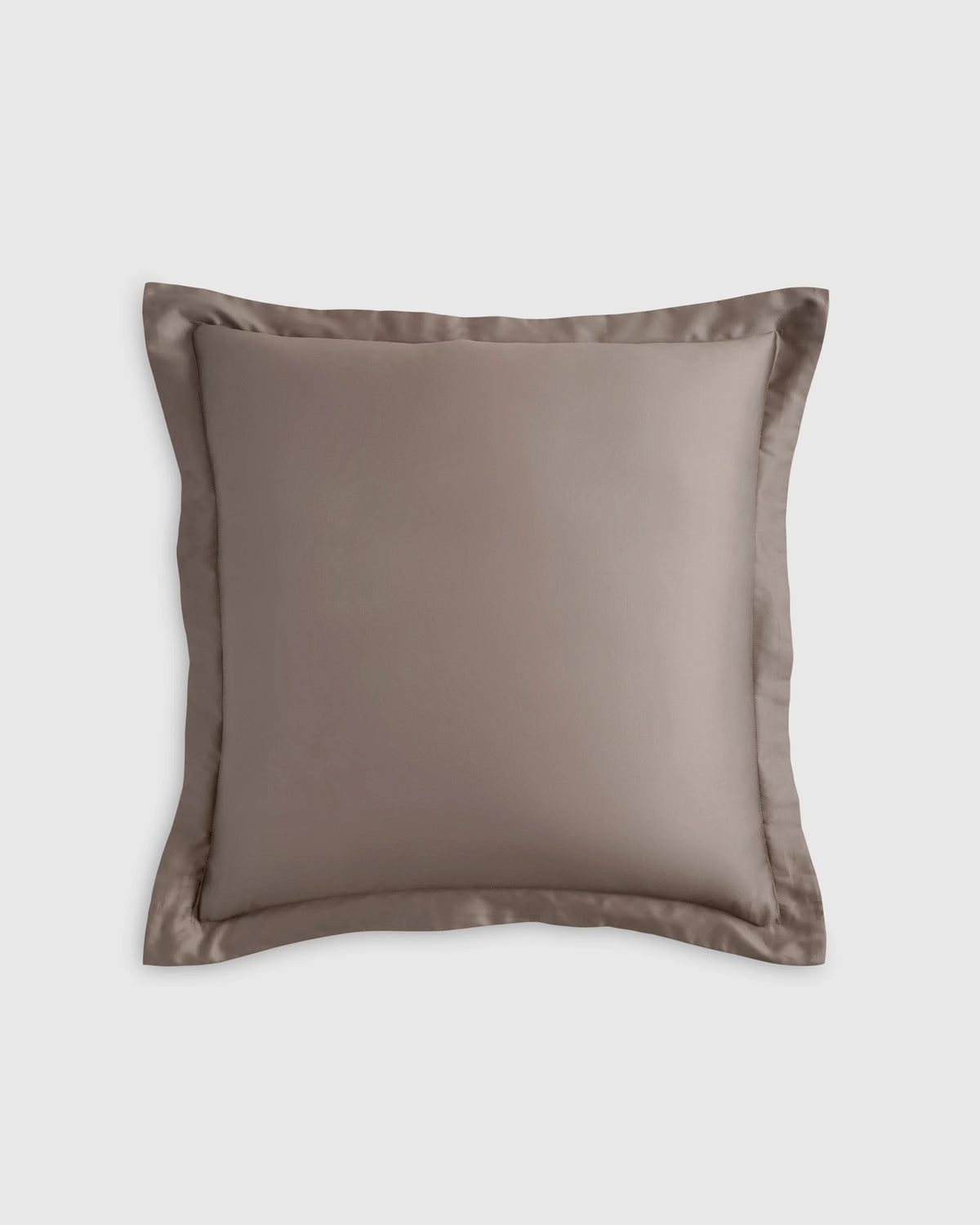 Signature Giza Cotton Sateen Euro Sham - Euro / Mineral