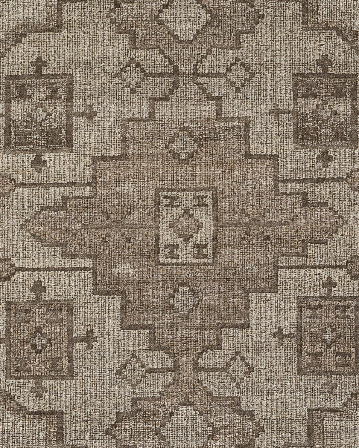 Nilo Handwoven Wool Rug - 3'6" x 5'6" / Brown