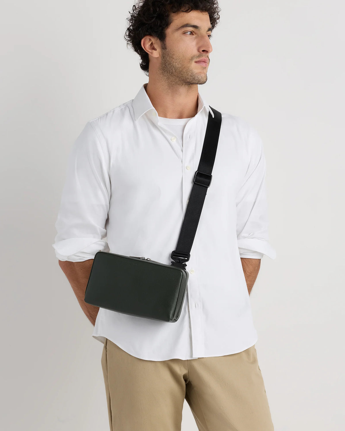 Excursion Italian Leather Sling - One Size / Hickory