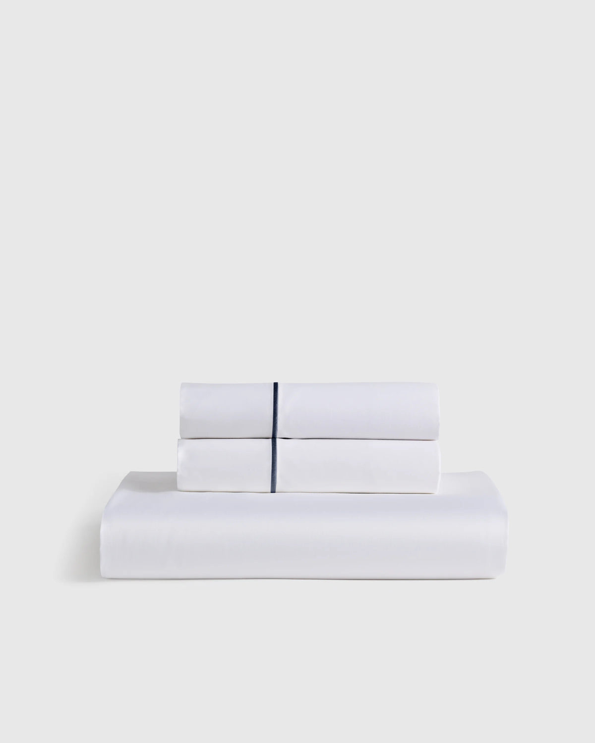 Signature Giza Cotton Sateen Fitted Sheet Set - Twin / Mineral