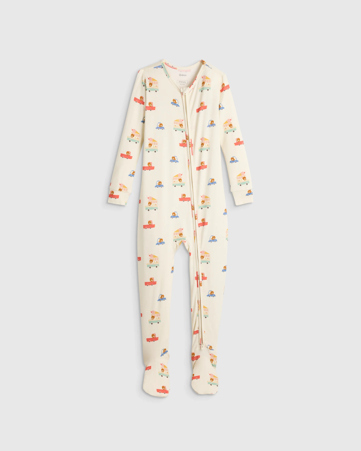 Bamboo Footie Pajama - 2T / Ice Cream Bears