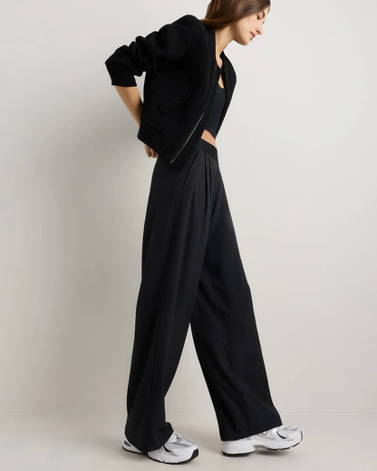 Performance Tech Wide Leg Pants - XS / Black