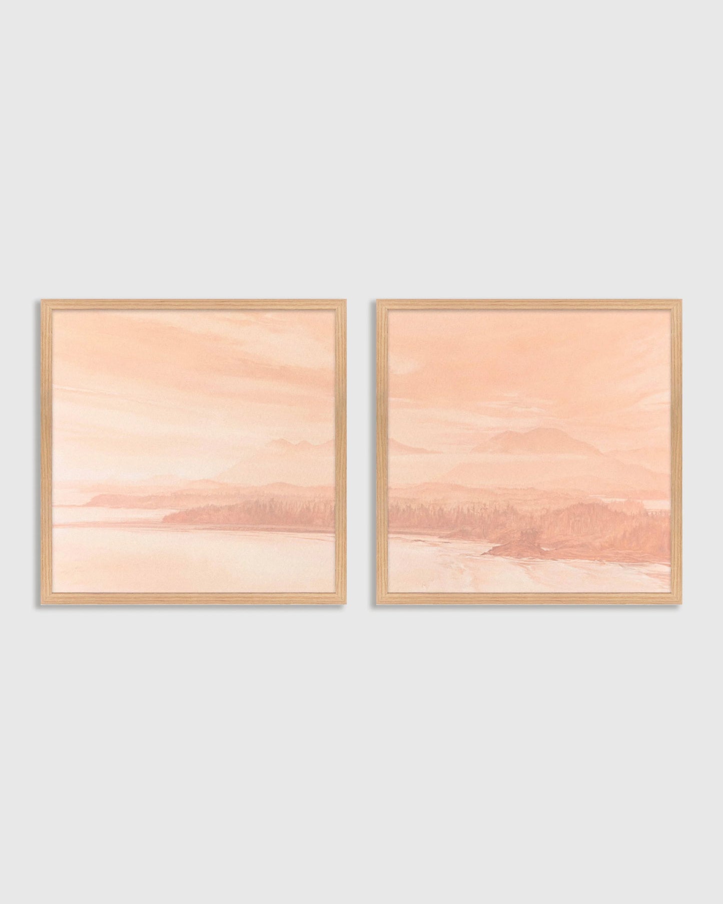 Meet Me by the Fire by Kristi McDonald - 21.25"x21.25" / Maple