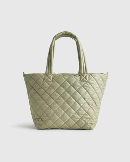 Transit Quilted Carry-All Tote - One Size / Porcelain Blue
