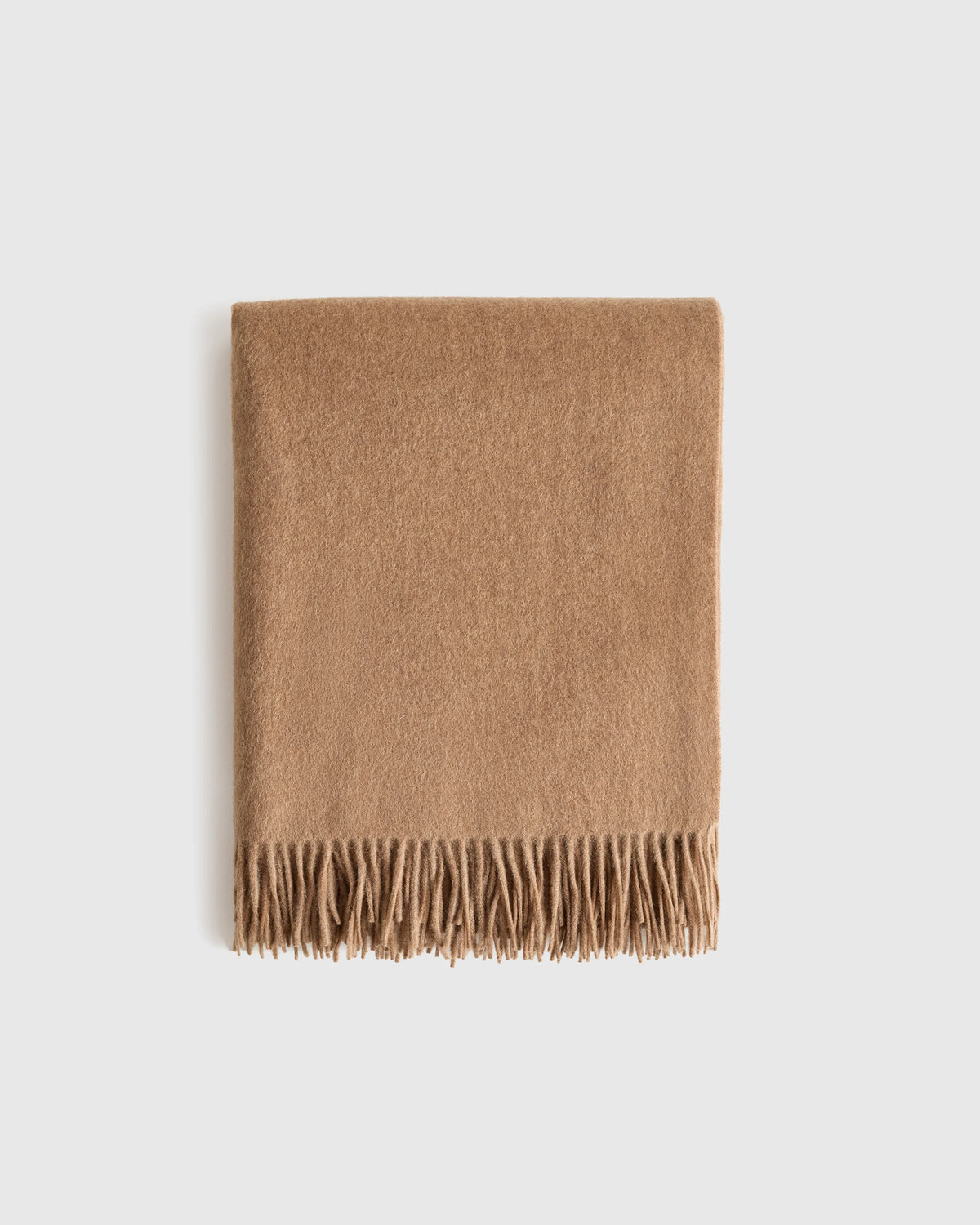 Mongolian Cashmere Throw - 50x60 / Heather Grey