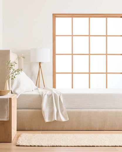 European Linen Pillowcase Set - Standard / White
