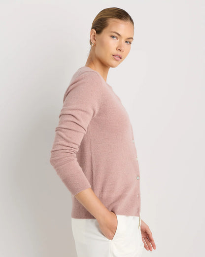 Mongolian Cashmere Cardigan Sweater - XS / Black