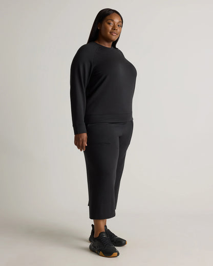 SuperSoft Fleece Crew - 1X / Dried Fig