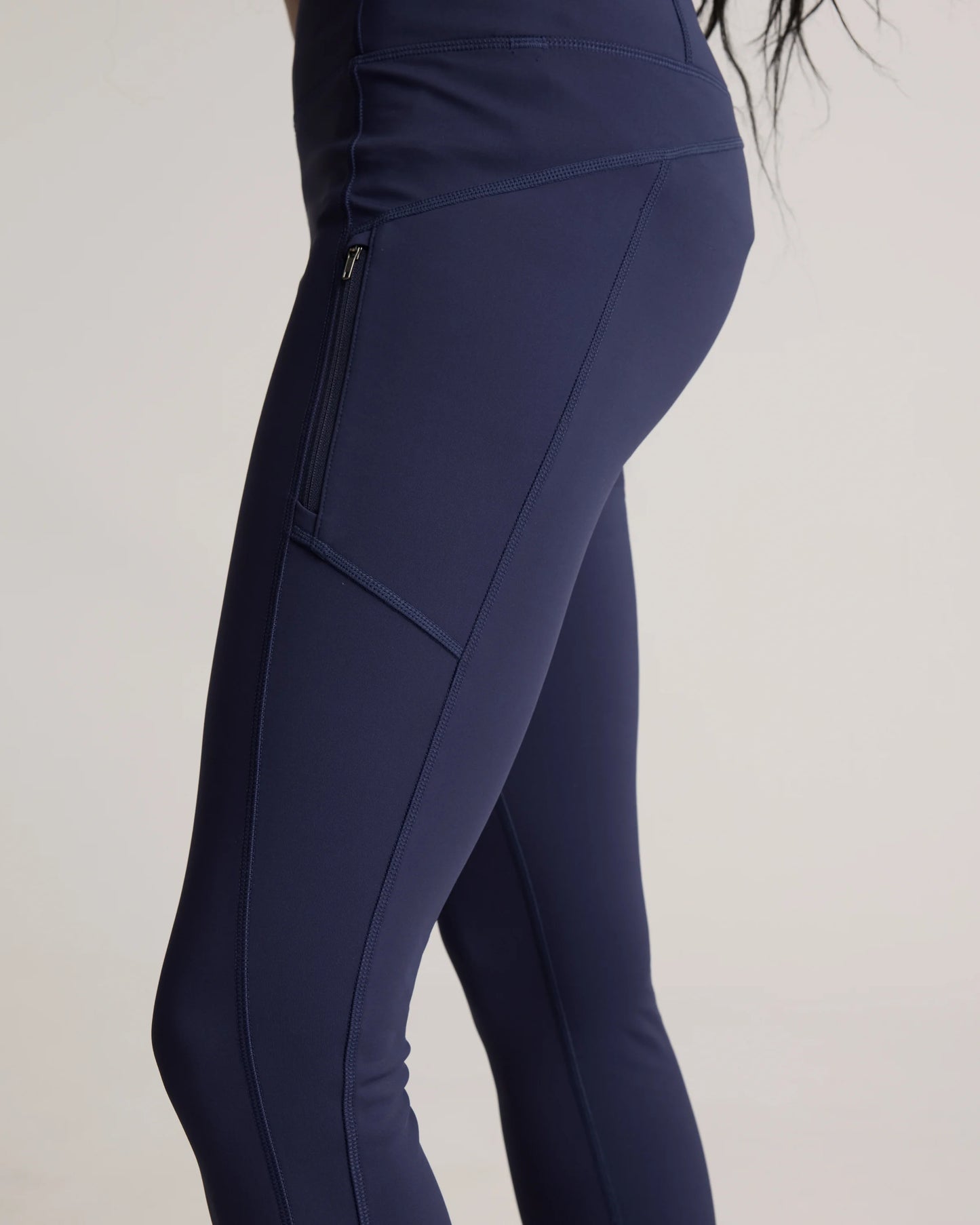 Whistler High-Rise Pocket Thermal Legging - XS / Black