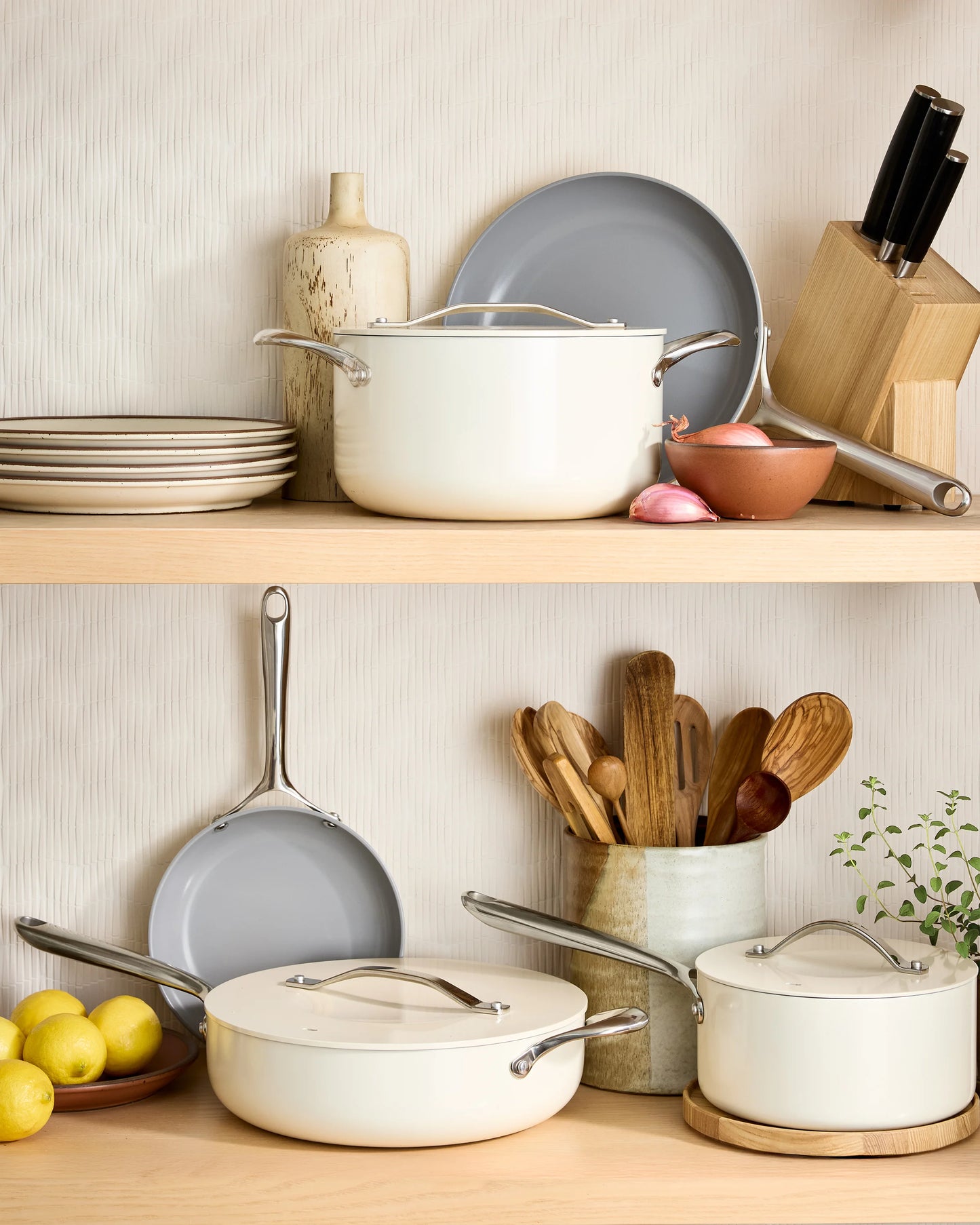 Ceramic Nonstick 8" Frying Pan - One Size / Navy