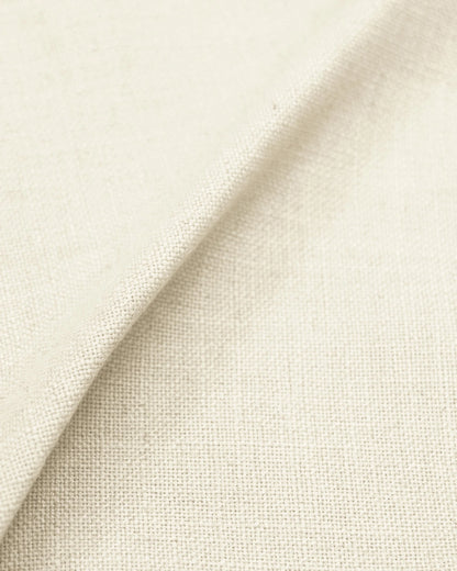 Square Bed in Performance Linen - Full / Ivory