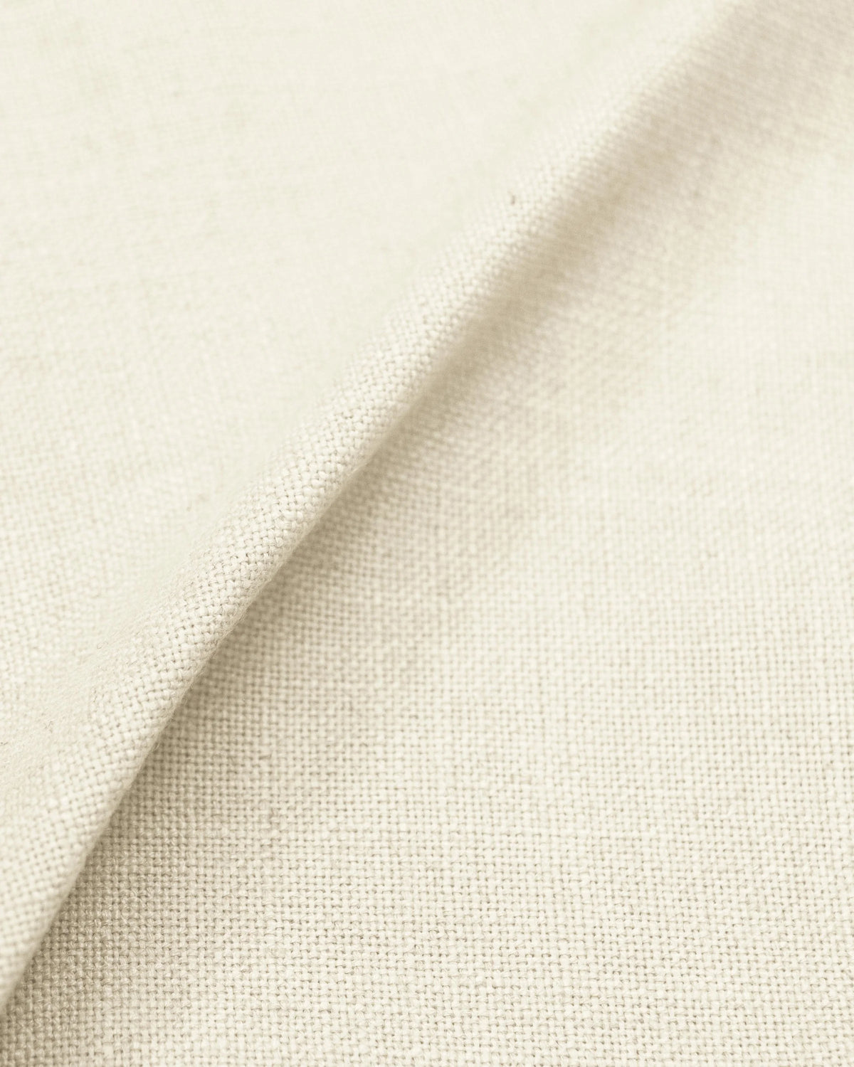 Square Bed in Performance Linen - Full / Ivory