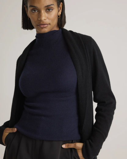 Mongolian Cashmere Duster Cardigan Sweater - XS / Oatmeal