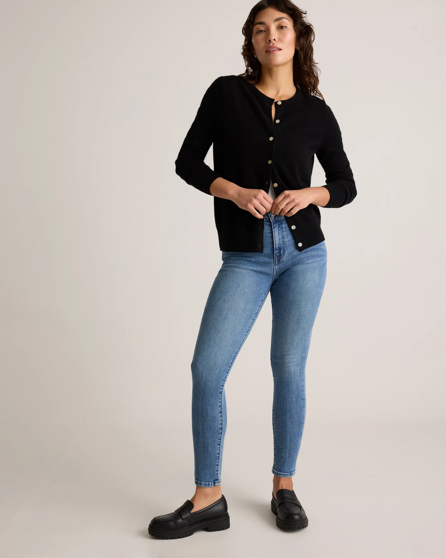 Bella Stretch Skinny Jeans - 24 / Seaside Blue