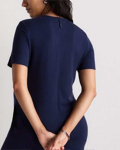 Bamboo Jersey Maternity Everyday Jumpsuit - XS / Deep Navy
