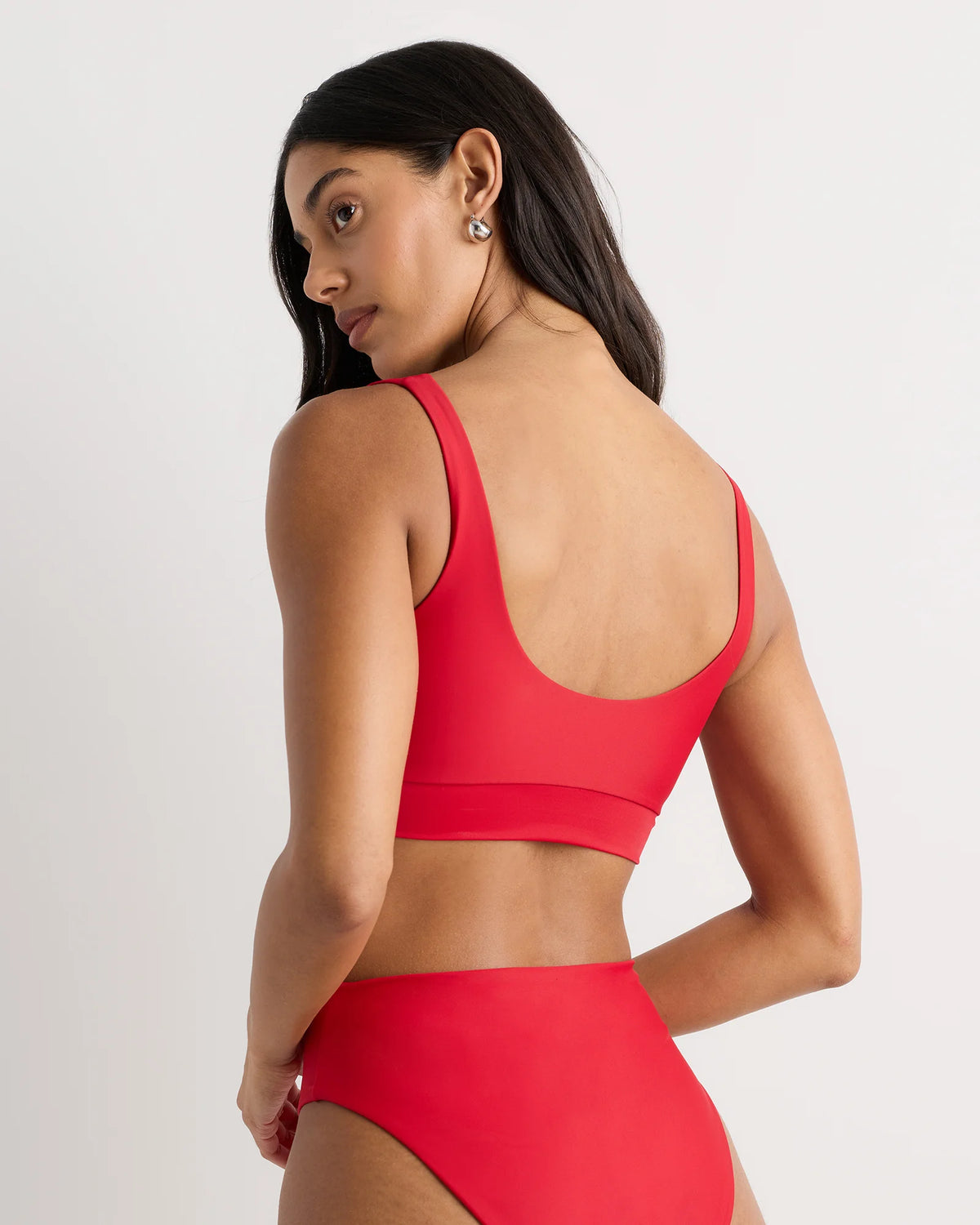 Italian Tank Bikini Top - XS / Cherry