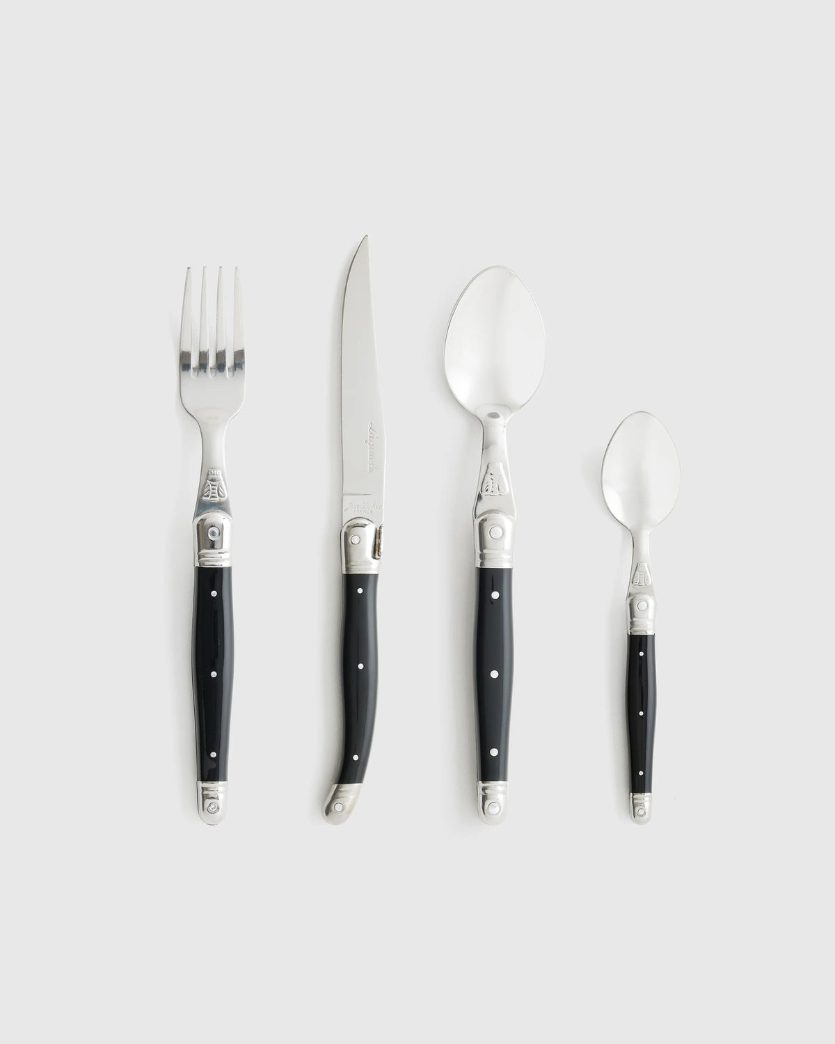 Jean Dubost Laguiole 24 Piece Flatware Set - One Size / Ivory