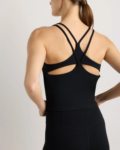 Ultra-Form Strappy Bra Tank - XS / Black