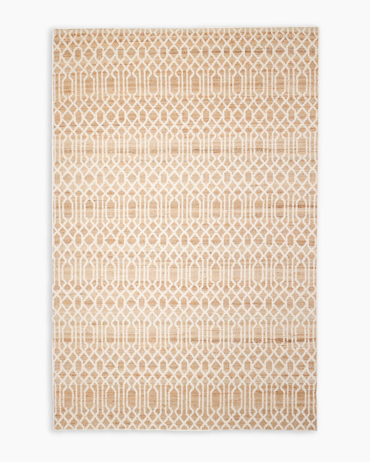 Birch Handwoven Jute-Blend Rug - 5' x 8' / Brown