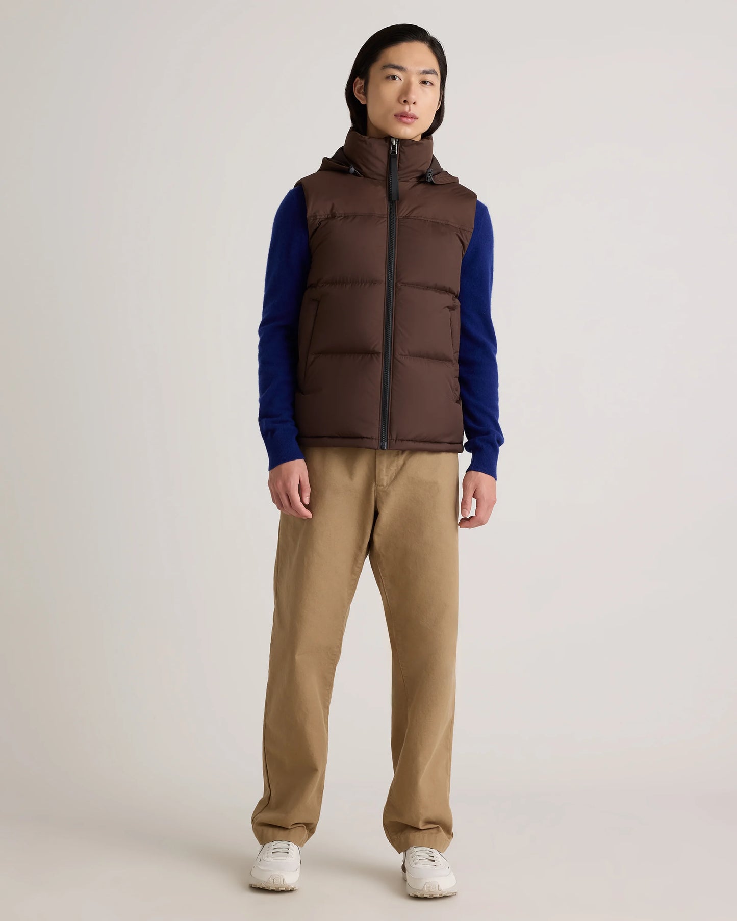 Responsible Down Puffer Vest - S / Carbon Grey
