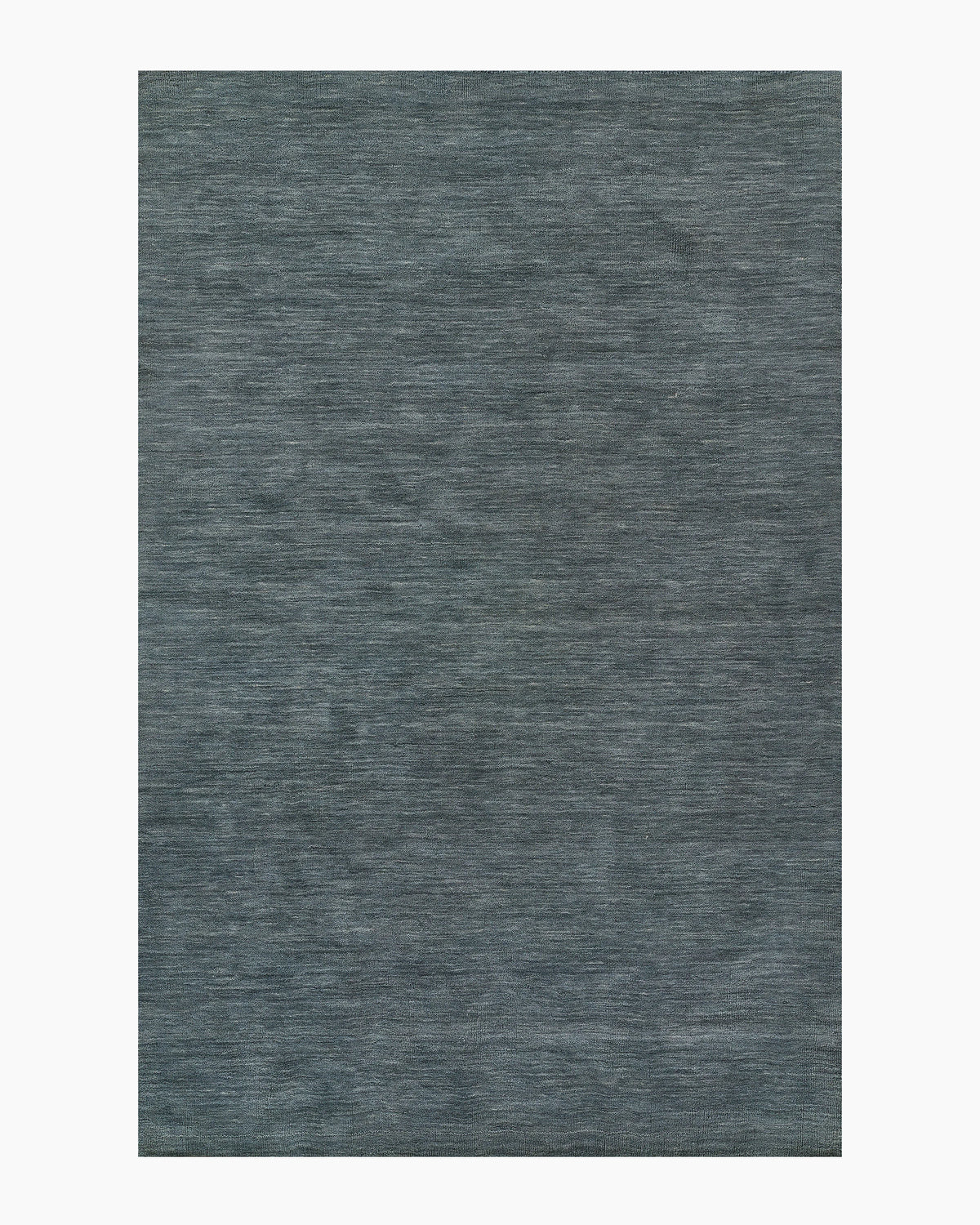 Wells Hand-Loomed Wool Rug - 5' x 8' / Blue