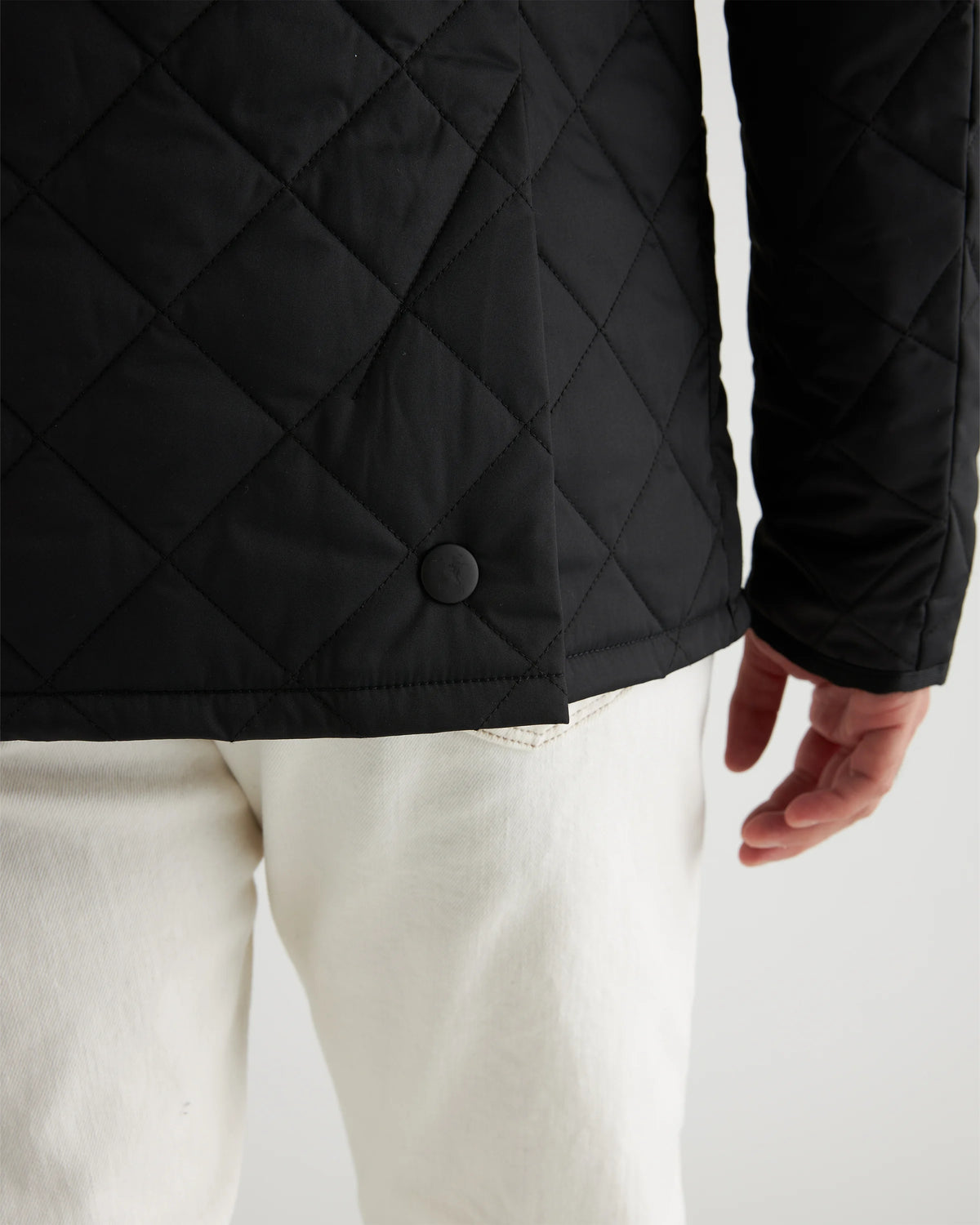 Featherless Quilted Jacket - S / Black