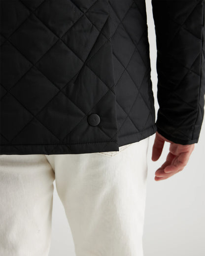 Featherless Quilted Jacket - S / Black