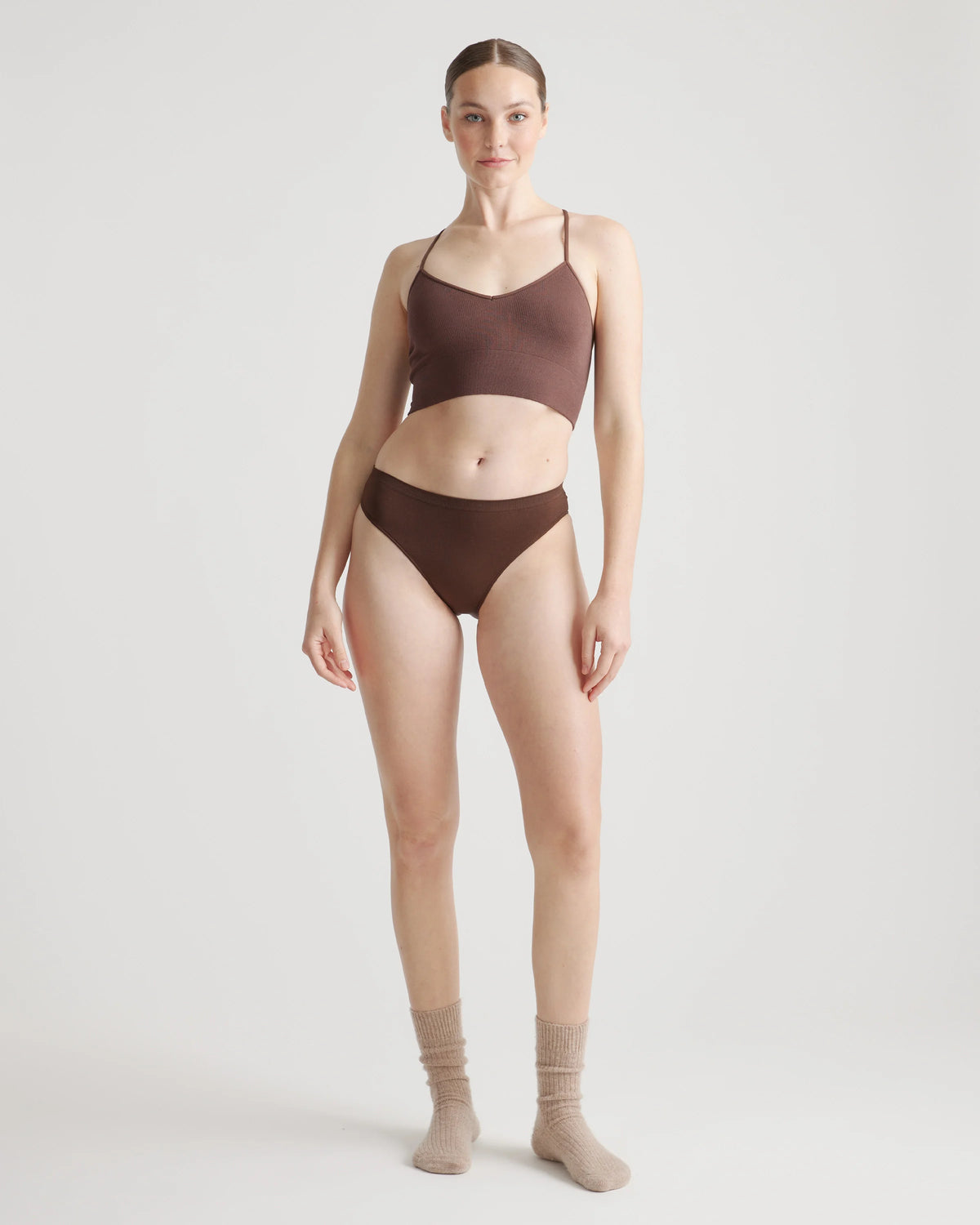 Smoothing Comfort Bikini (6-Pack) - XS / Cocoa