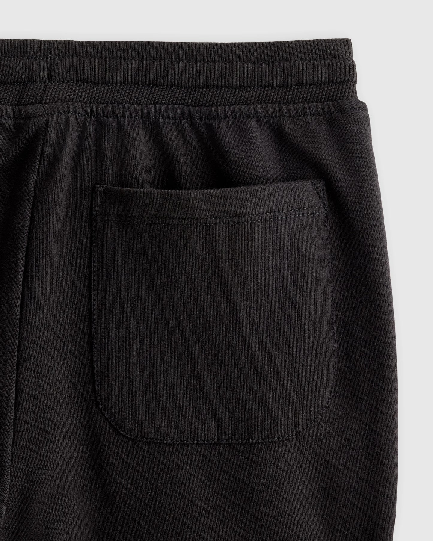 Organic Cotton French Terry Reinforced Knee Slim Jogger - 2T / Navy