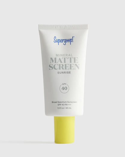 Mineral Mattescreen SPF 40 1.5 oz by Supergoop! - One Size / Untinted