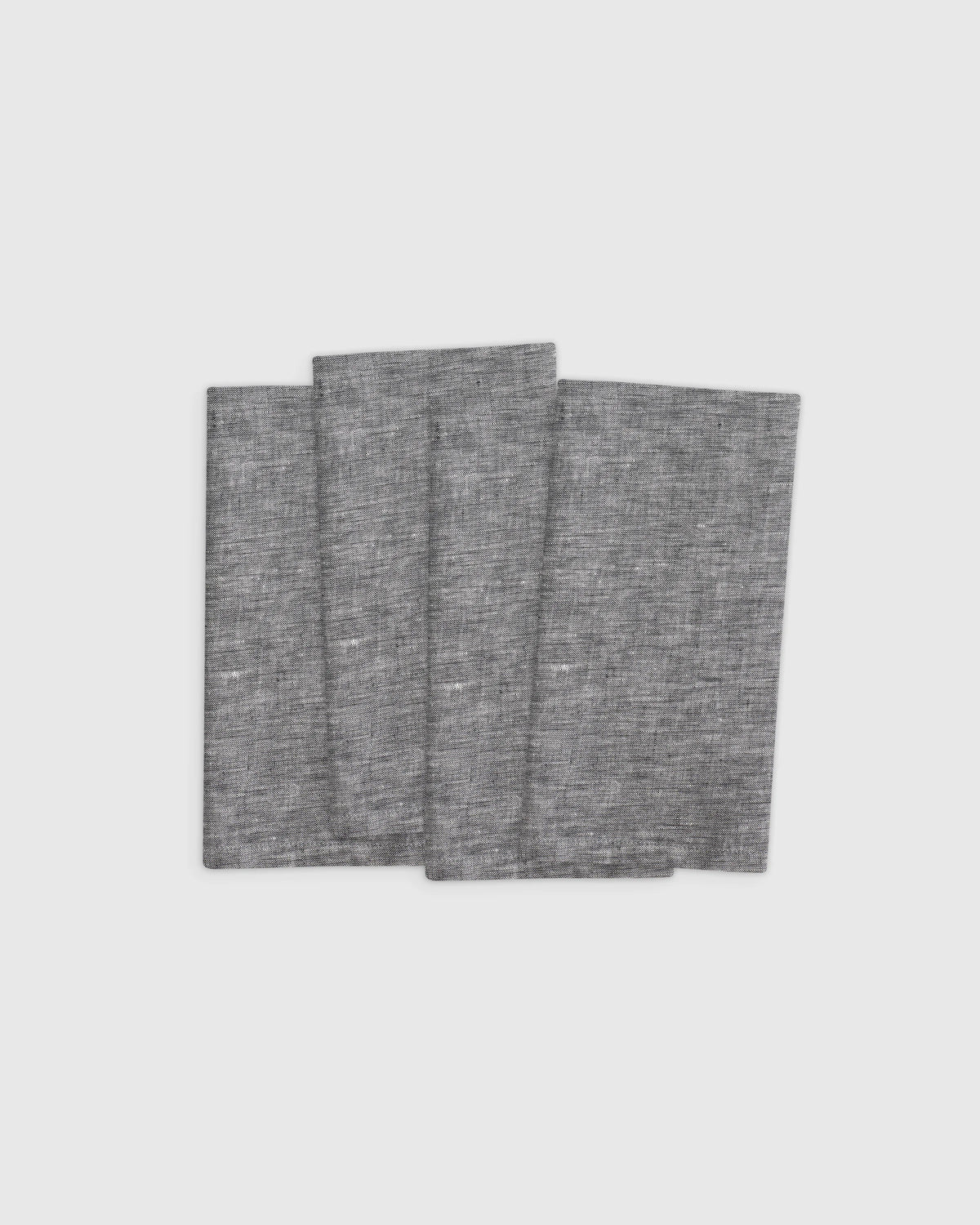 European Linen Chambray Napkin (Set of 4) - One Size / Natural