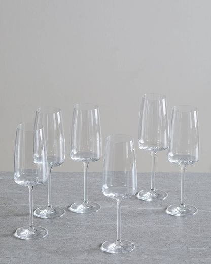 Sensa Champagne Flute (Set of 6) - One Size / No Color