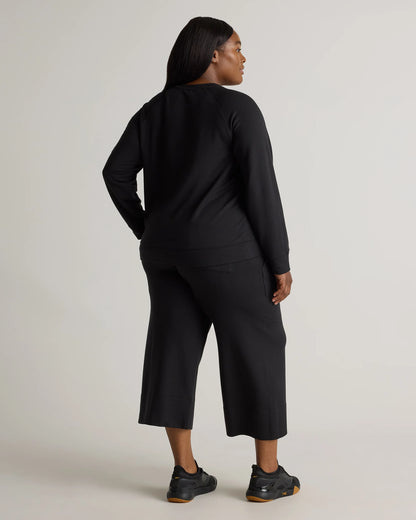 SuperSoft Fleece Crew - 1X / Dried Fig