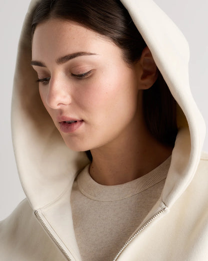 Everyday Fleece Full-Zip Hoodie - XS / Coastal Sage