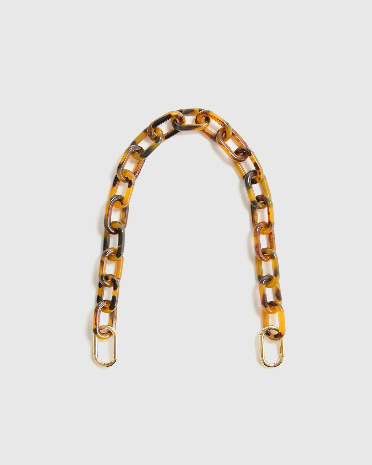 Resin Shoulder Strap - One Size / Ginger Tortoise