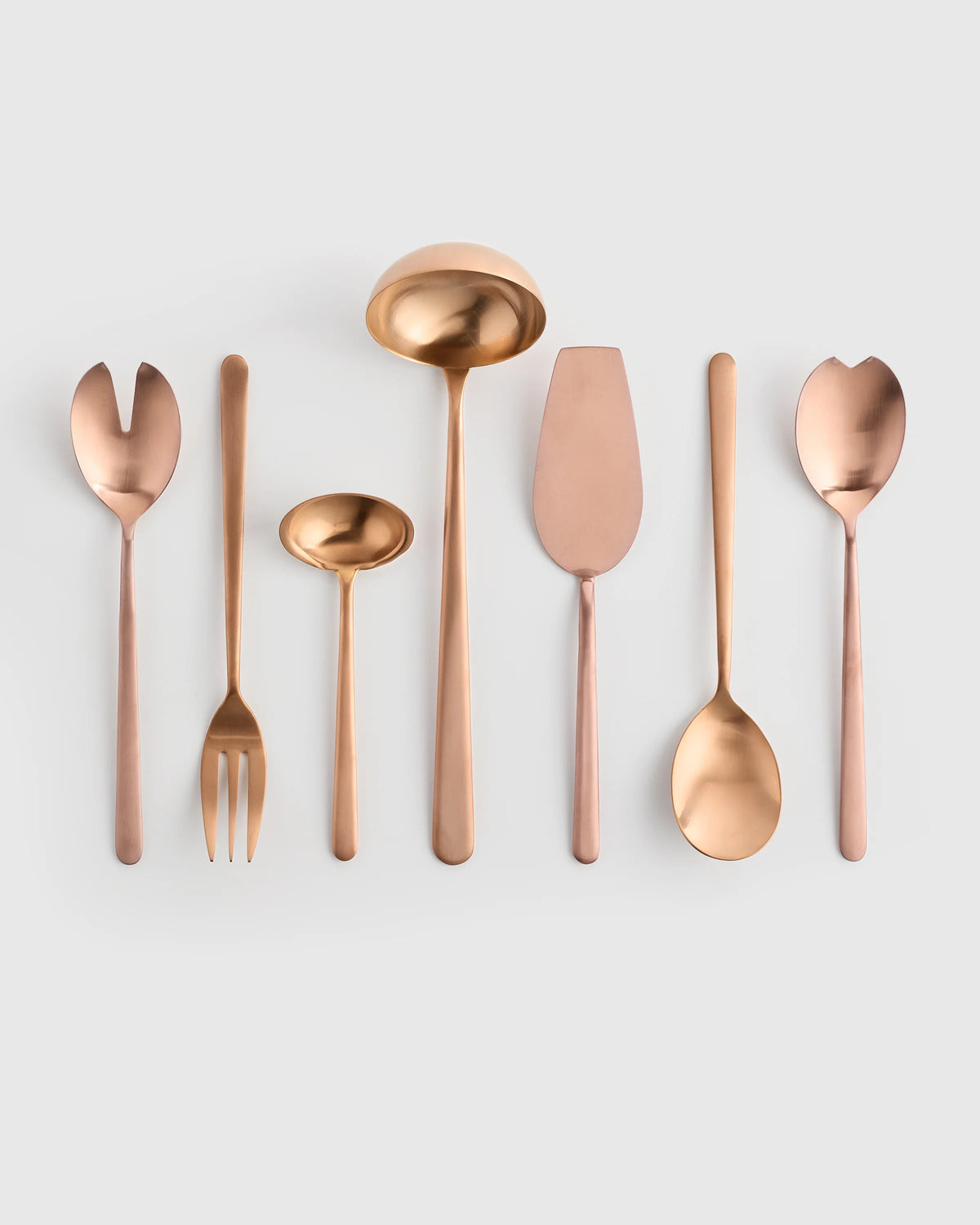 Linea 7-Pc Serving Utensil Set by Mepra - One Size / Polished Stainless Steel
