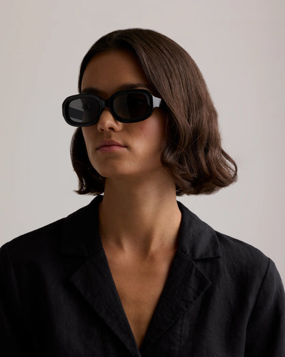 Santorini Polarized Acetate Sunglasses - One Size / Ginger Tortoise with Grey Lens