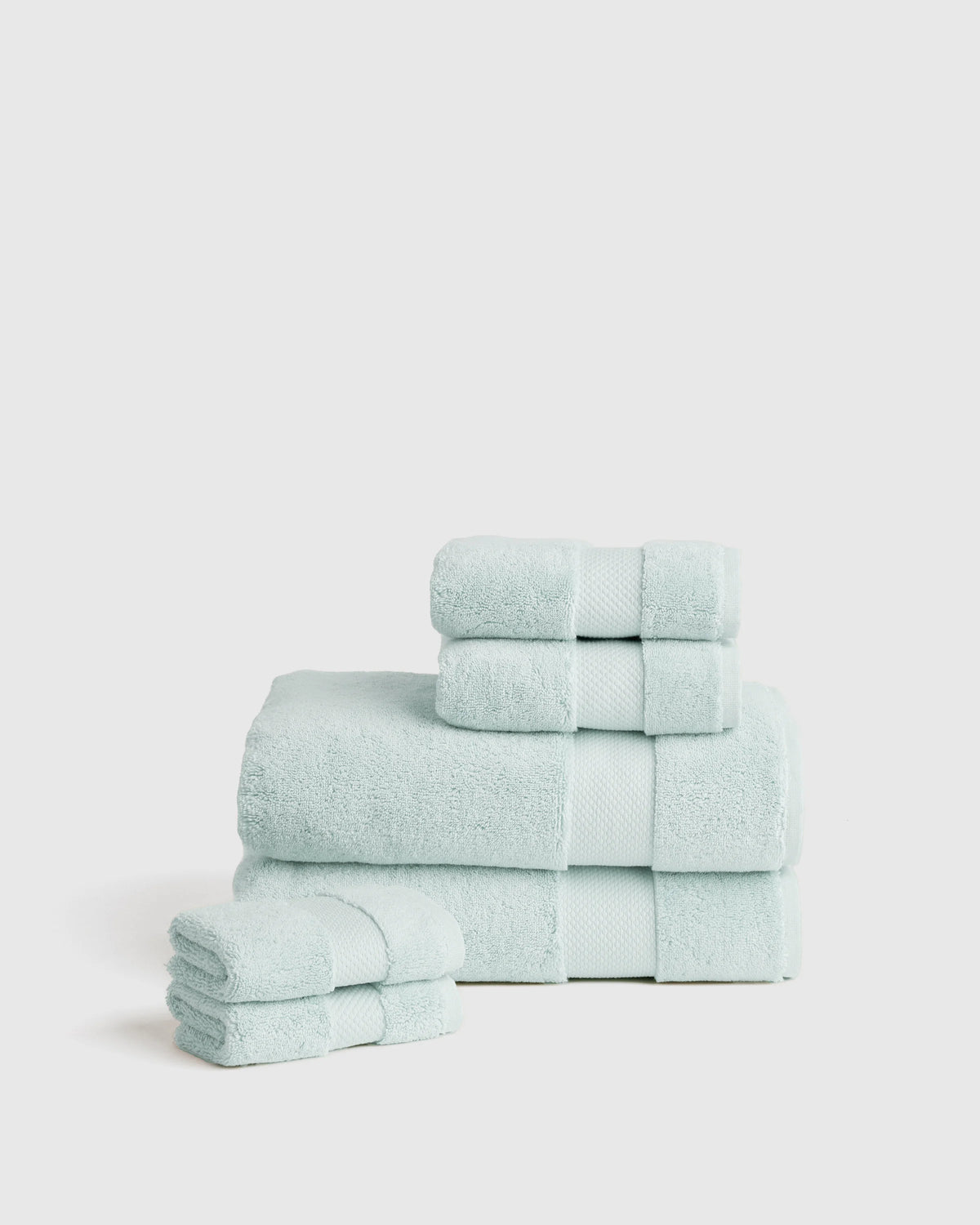 Turkish Ultra Plush Bath Towel Bundle - One Size / Mineral