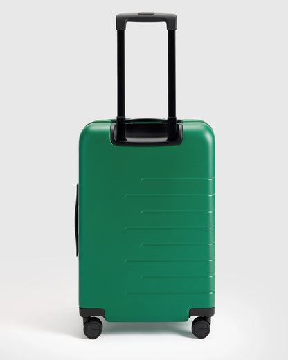 Expandable Carry-On Suitcase - One Size / Dark Green