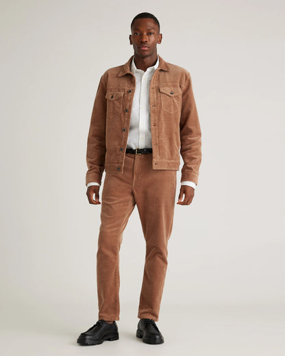 Organic Stretch Corduroy 5-Pocket Pants - 30X30 / Espresso