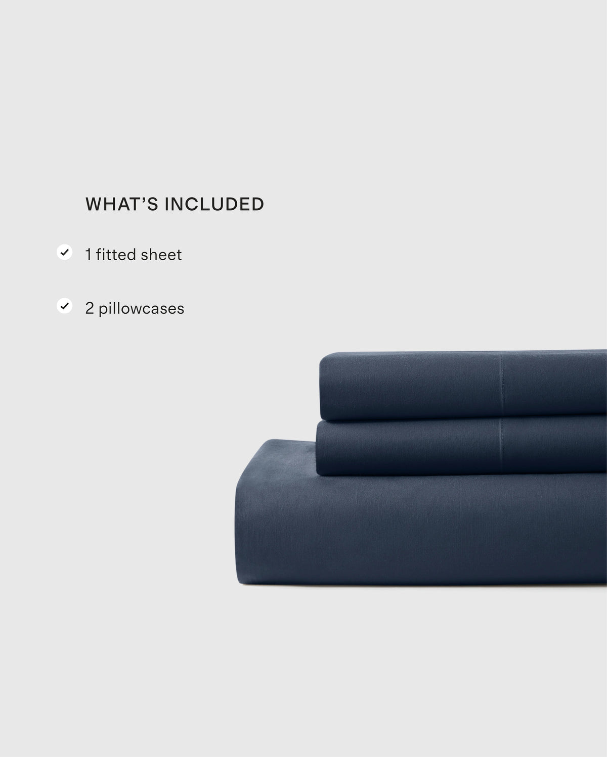 Organic Crisp Percale Fitted Sheet Set - Twin / Espresso
