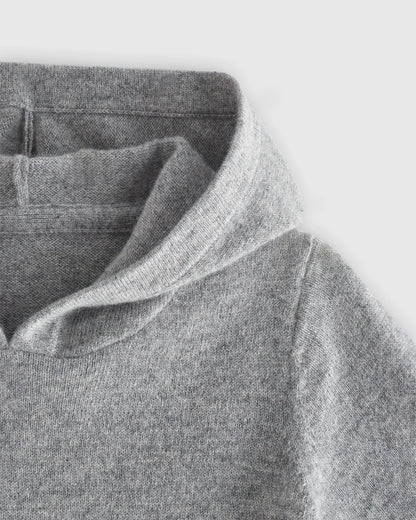 Washable Cashmere Hoodie - 6 / Oatmeal