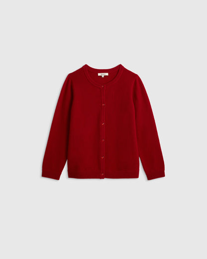 Washable Cashmere Cardigan - 2T / True Navy